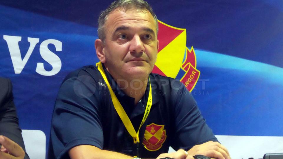 Pelatih Selangor FA, Mehmet Duracovic. - INDOSPORT